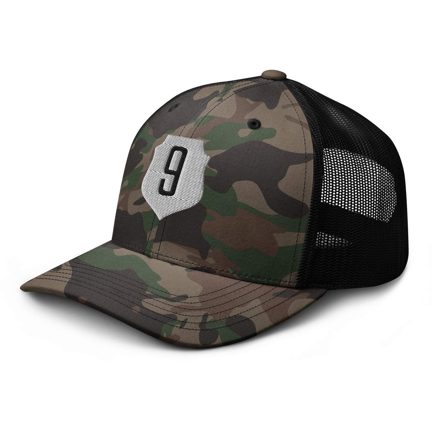 Signal 9 Camo Trucker Hat