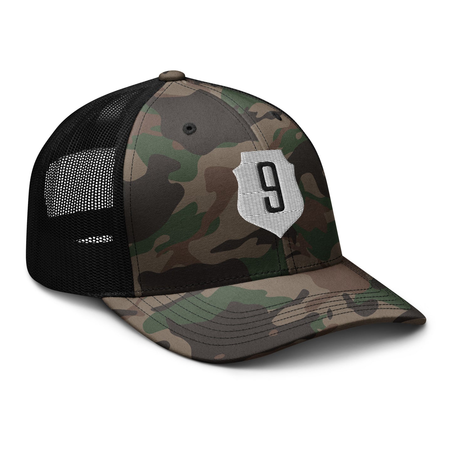 Signal 9 Camo Trucker Hat