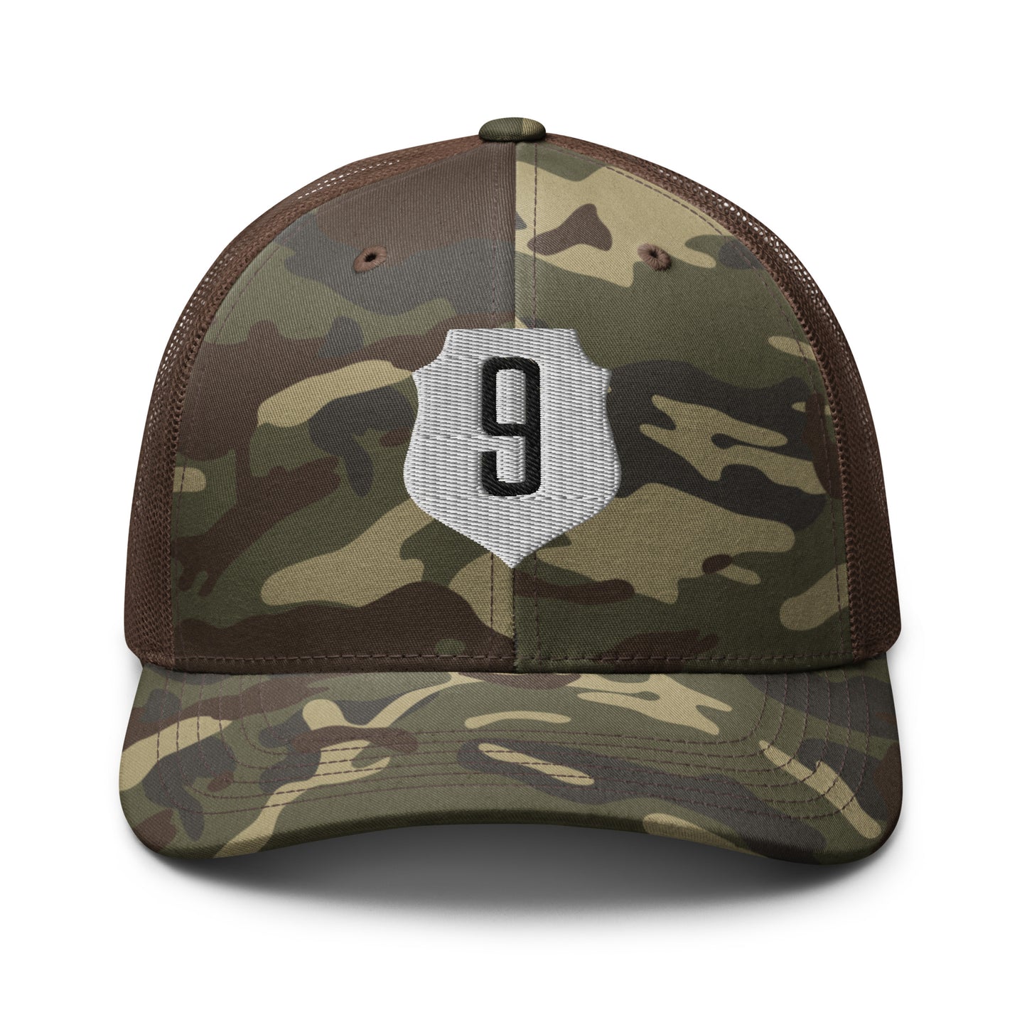 Signal 9 Camo Trucker Hat