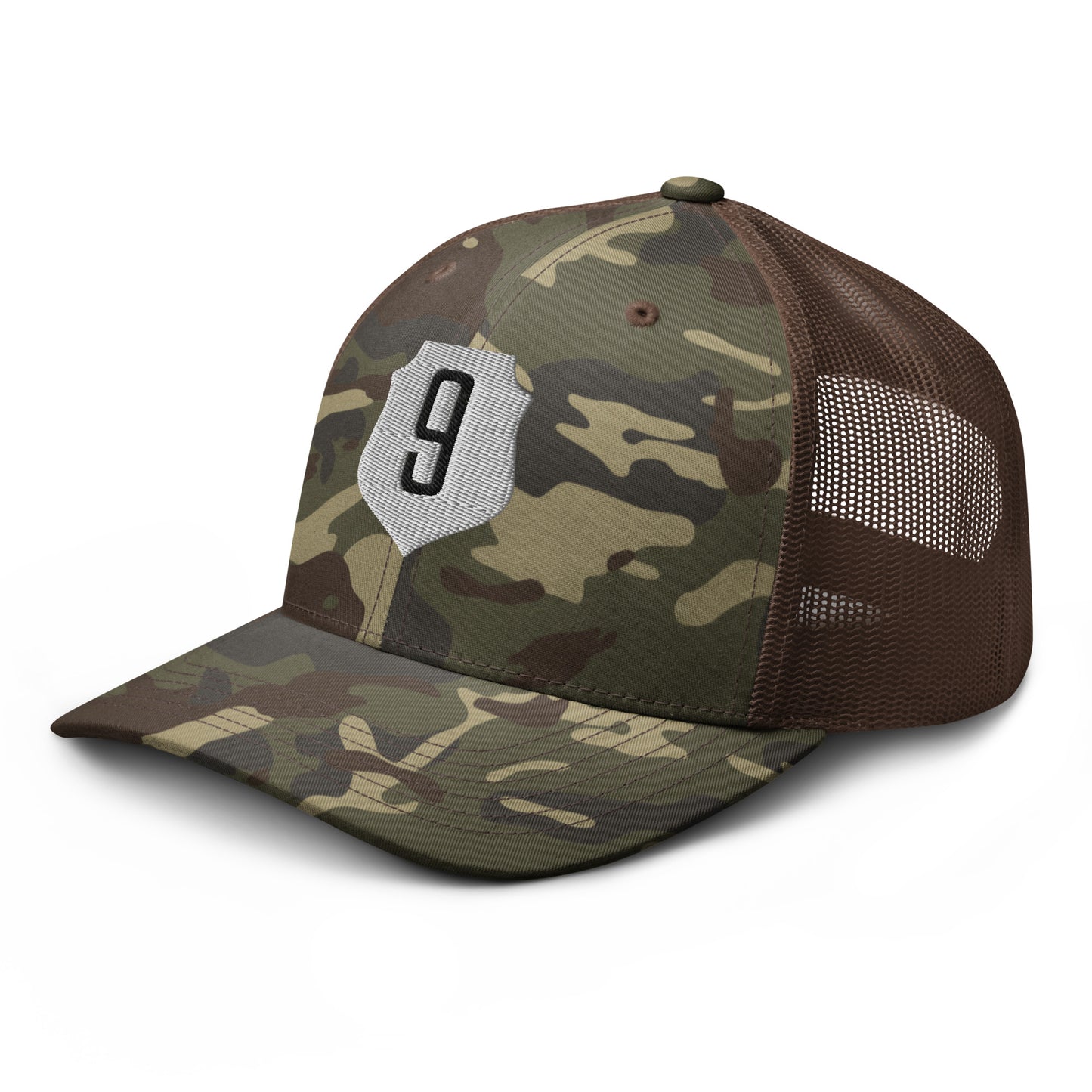 Signal 9 Camo Trucker Hat