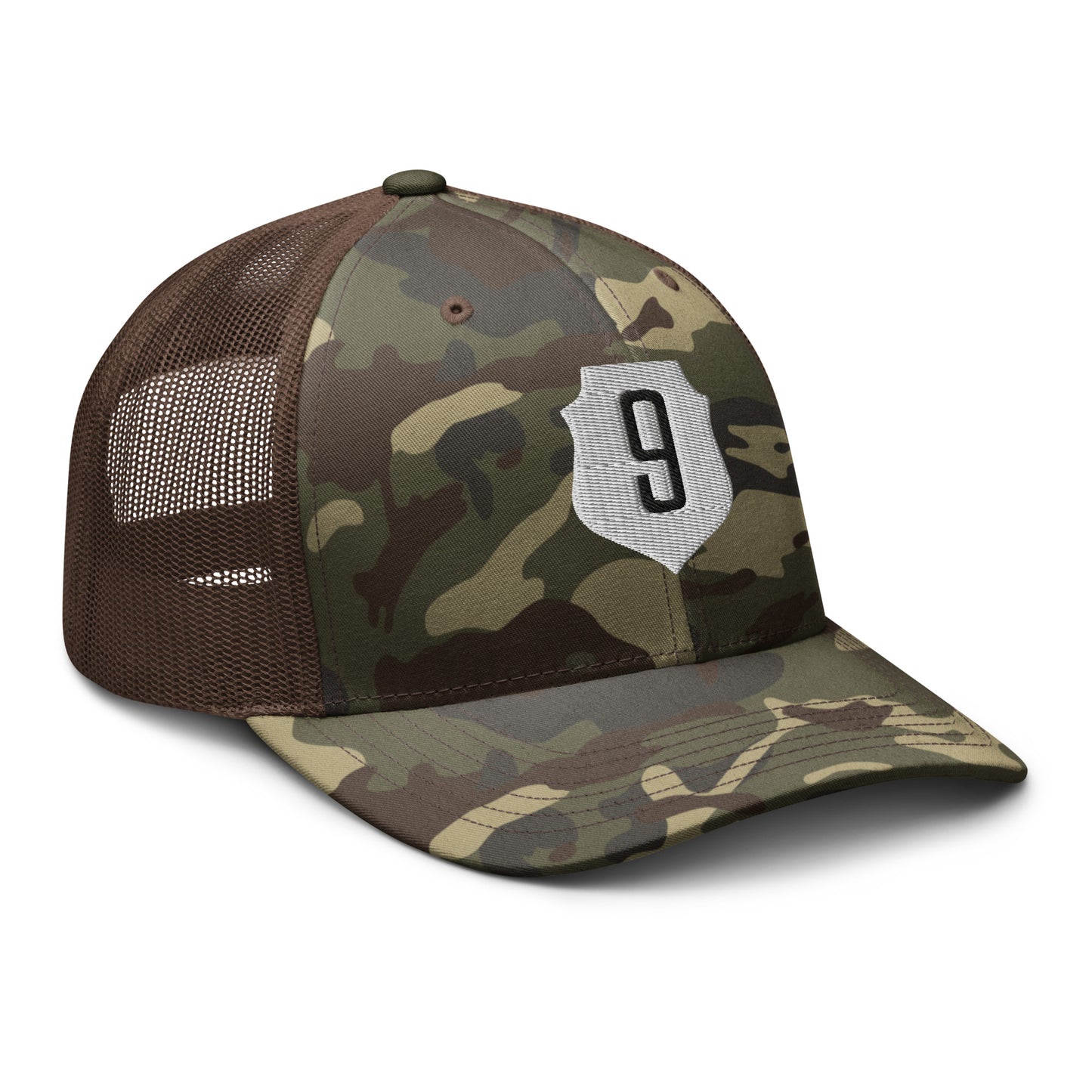 Signal 9 Camo Trucker Hat