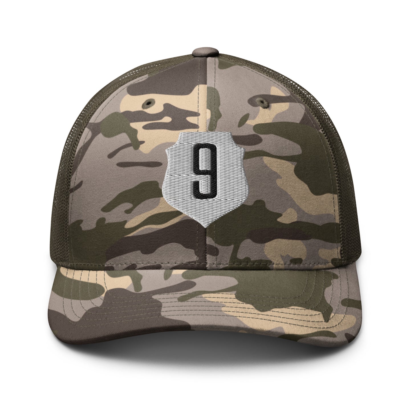 Signal 9 Camo Trucker Hat