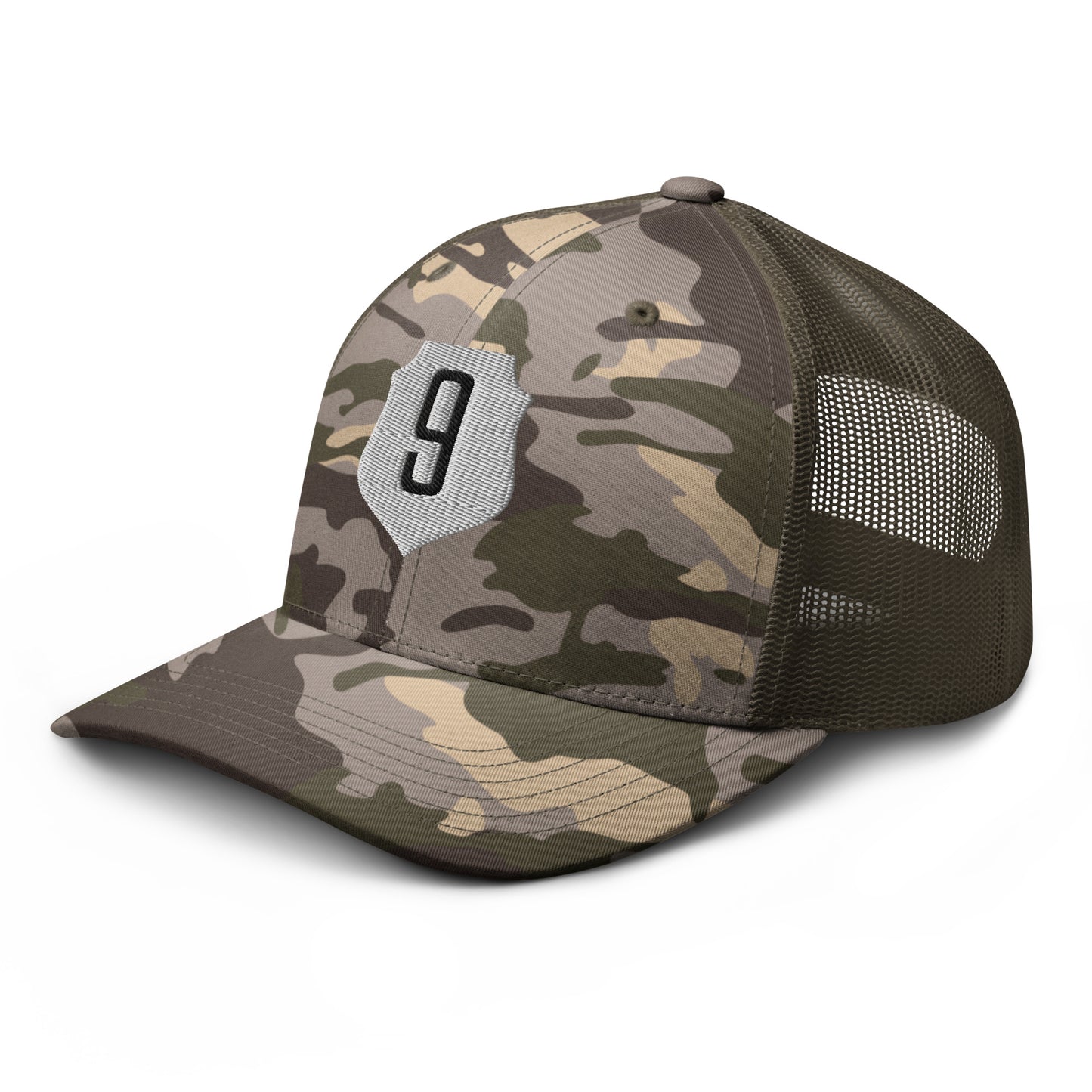 Signal 9 Camo Trucker Hat