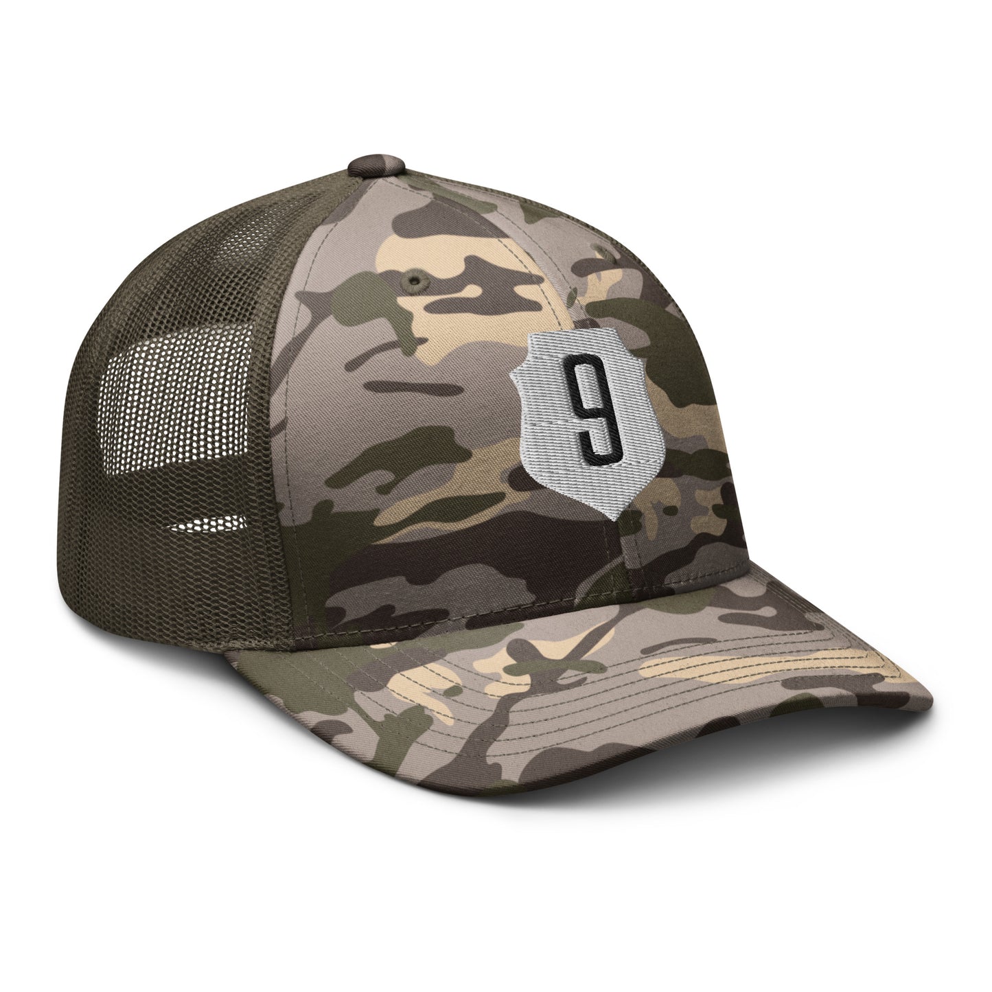 Signal 9 Camo Trucker Hat