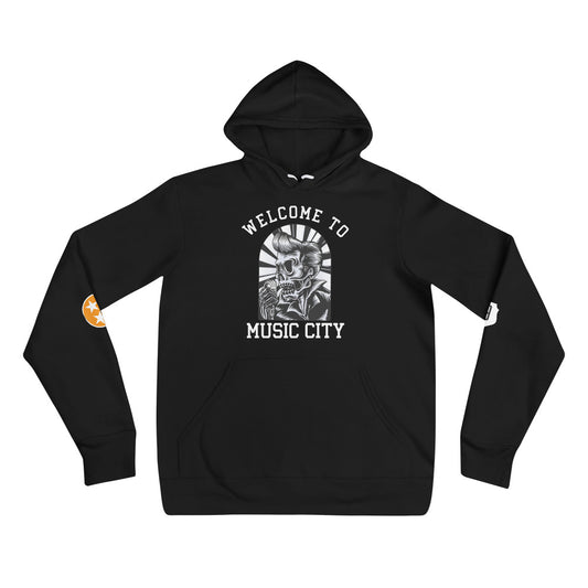 Welcome To Music City Light Weight Hoodie